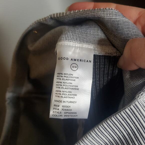 GOOD AMERICAN Seamless Core Power Ribbed Leggings Size Large - XL NWT Brand NEW - Picture 13 of 16